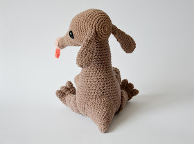 Krawka: Anteater crochet pattern, cute baby animal pattern by Krawka