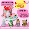 Beli Custom Cake Free Satu Toples Macaron Size S