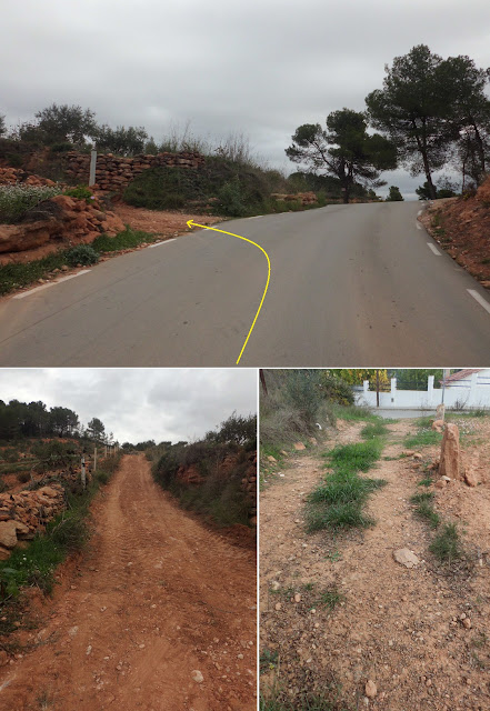 La Bisbal del Penedès a Montserrat; camí de la Barraca de l'Andreu a l'urbanització Can Ros de Sant Pere de Riudebitlles