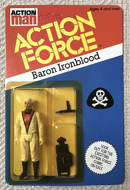 Action Force Baron Ironblood Accessory Variants