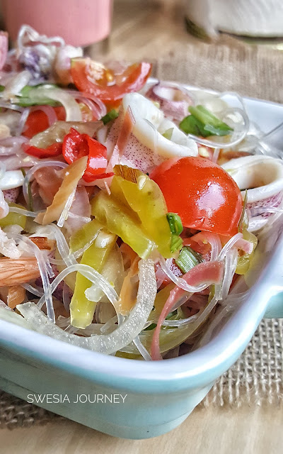 Kerabu Tang Hoon Seafood Tersangat Sedap!! ~ Swesia's 