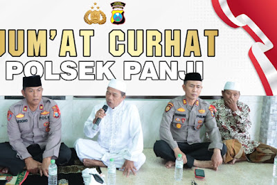 Gelar Jumat Curhat, Polsek Panji Tanggapi Keluhan dan Pertanyaan Masyarakat