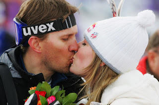 Lindsey Vonn with Husband