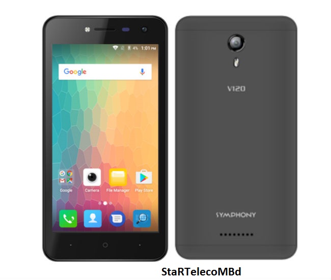 Symphony V120 Firmware Flash Stock Rom Without Password