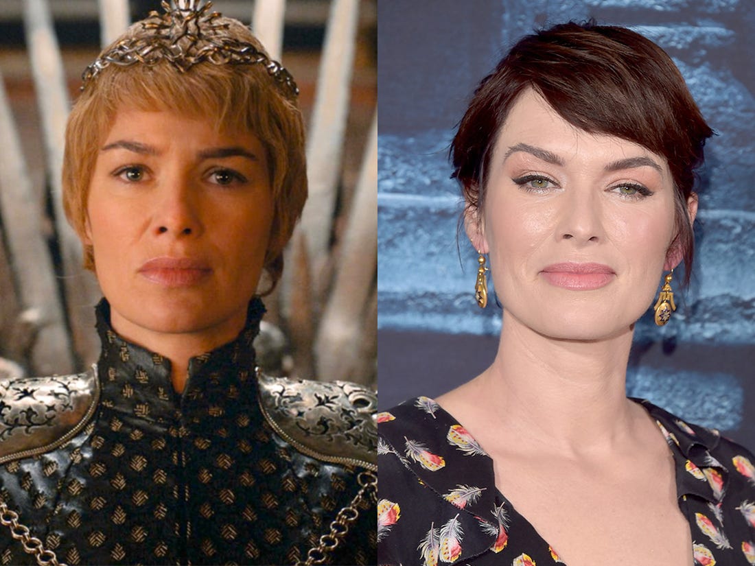 A surprising picture of Lena Headey, the character of the famous Cersei Lannister in Game of Thrones