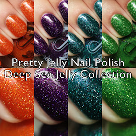 Pretty Jelly Nail Polish Deep Sea Jelly Collection