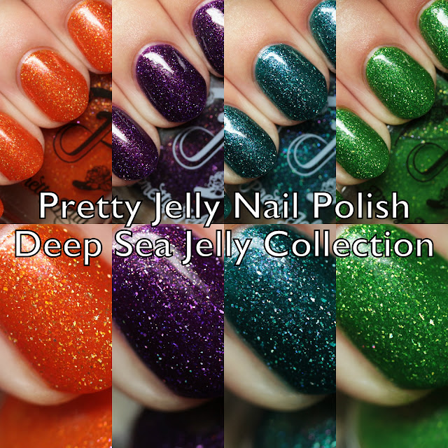 Pretty Jelly Nail Polish Deep Sea Jelly Collection