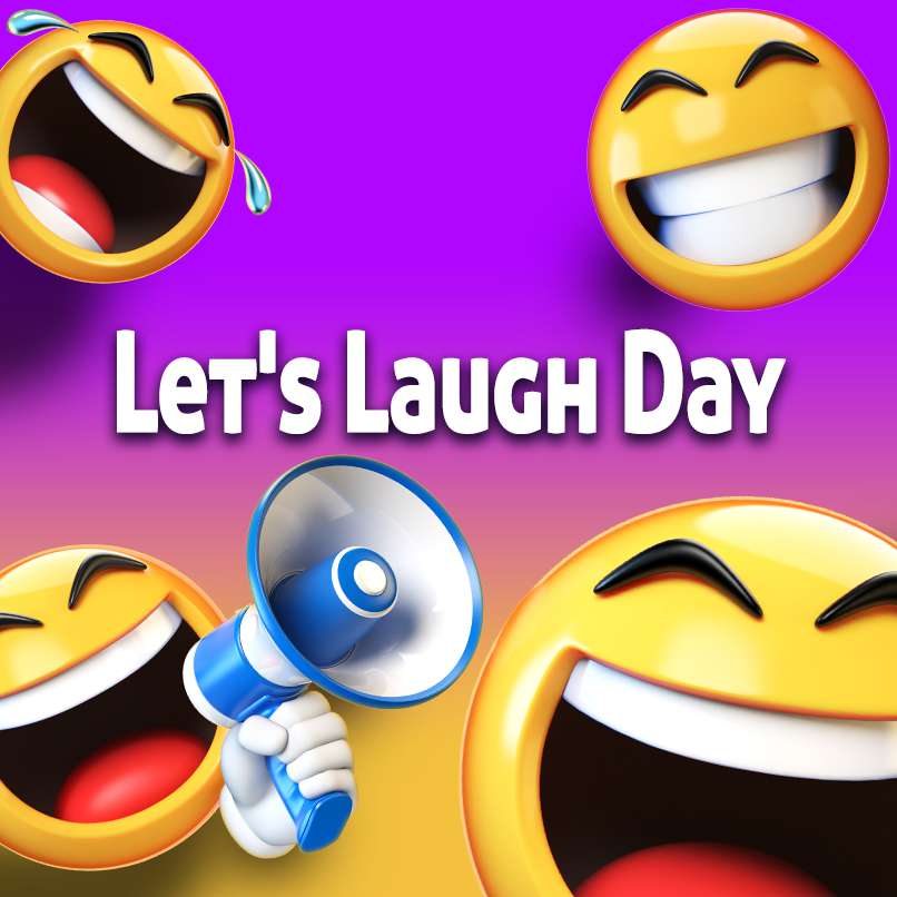 National Let's Laugh Day Wishes Lovely Pics