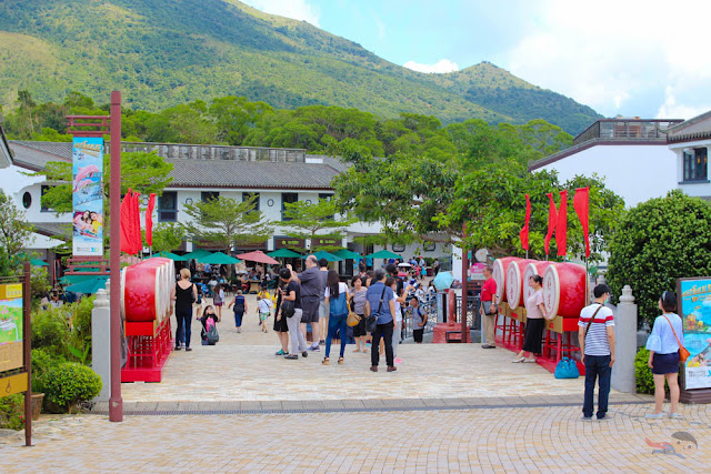 Ngong Ping Village in Hong Kong