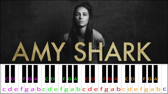 Mess Her Up by Amy Shark Piano / Keyboard Easy Letter Notes for Beginners