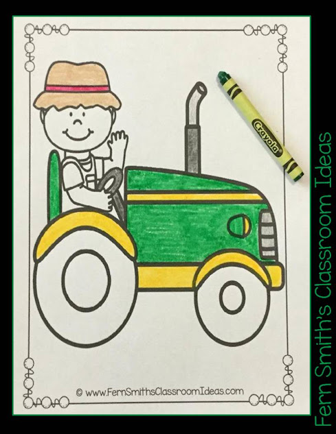 Click Here to Download This Farm and Farm Animals Coloring Pages Resource!