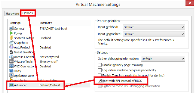 VMWare: Workstation arrancar desde USB