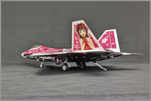 F-22 Raptor The Idolm@ster au 1/48.