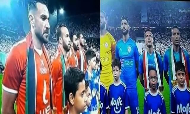الفرجاني ساسي يرفض وضع علم الامارات ومصر في نهائي كأس السوبر المصري 
