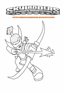 Skylanders Coloring Pages