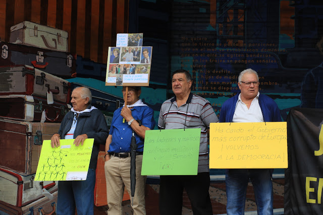 protesta pensionistas en Barakaldo