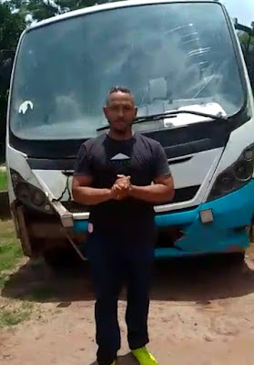 Vídeo: membro do Conselho Municipal do Fundeb expõe o sucateamento do transporte escolar na zona rural de Nina Rodrigues. 