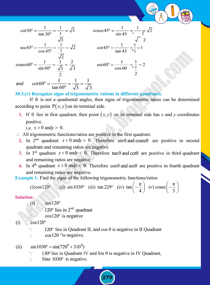 introduction-to-trigonometry-mathematics-class-10th-text-book