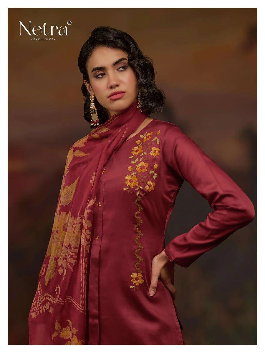 Jiya Netra Premium Cotton Pant Style Suits