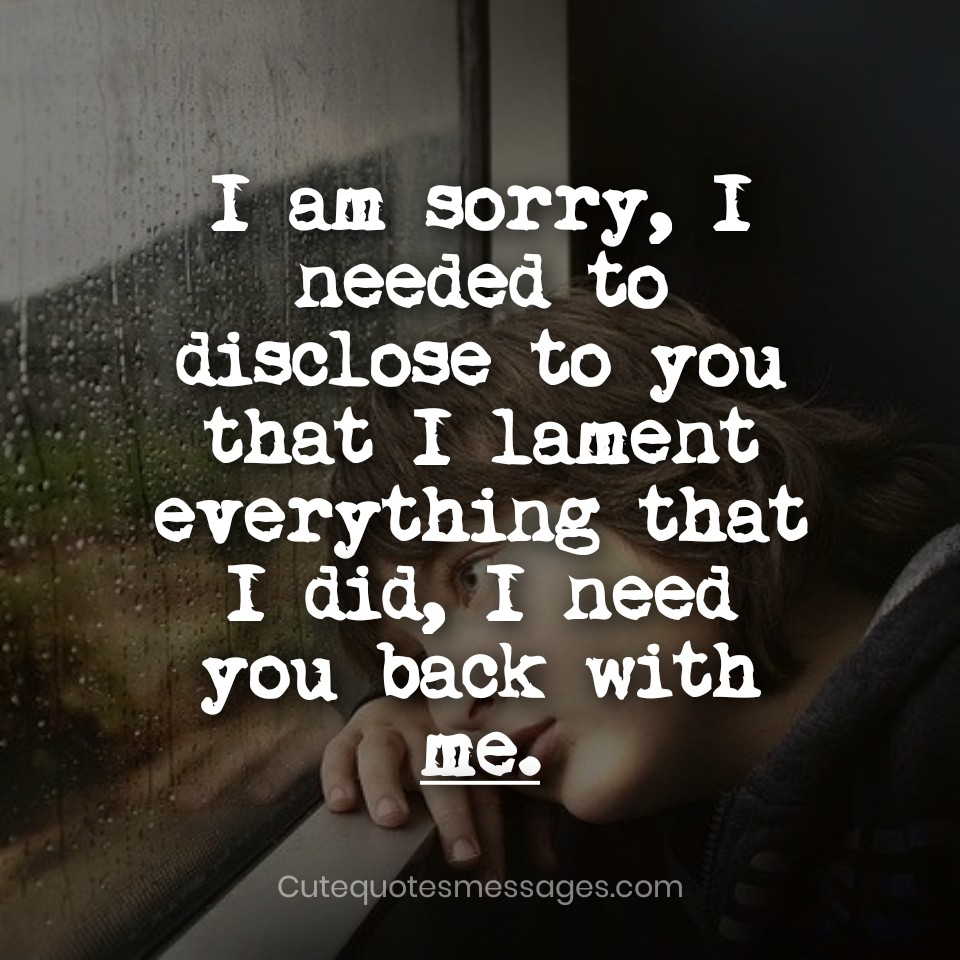 Sorry Messages For Boyfriend Sorry Quotes For Him