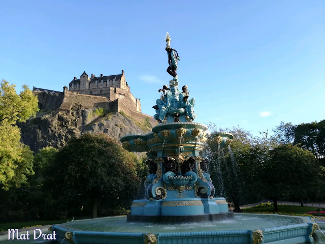 Edinburgh Castle Princes Street Garden Place To Visit