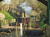 Train leaving Coltishall station