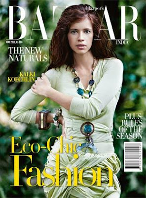 Kalki Koechlin on Bazaar Magazine