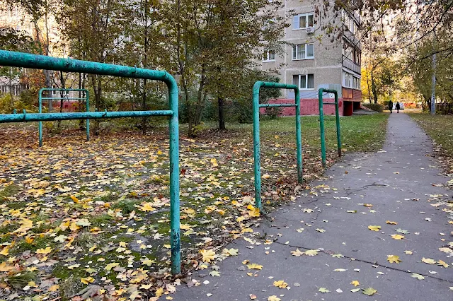 Подольск, Парадный проезд, Мраморная улица, дворы