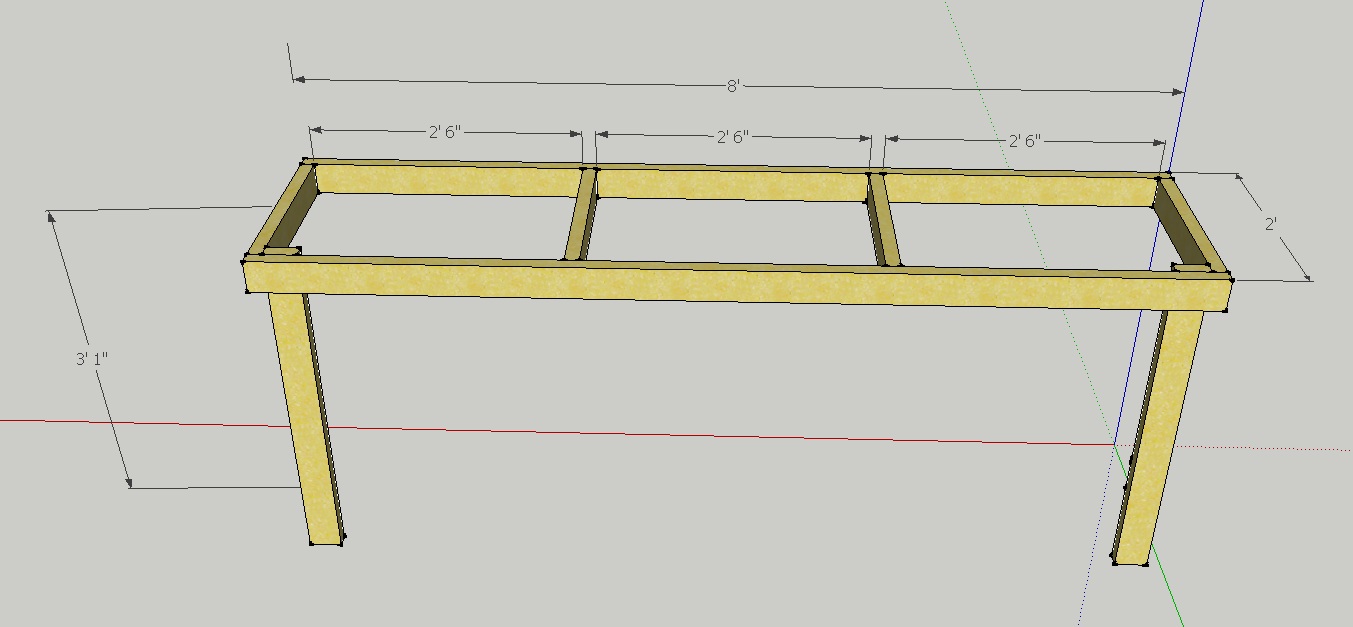 garage workbench plans 2×4 – woodguides