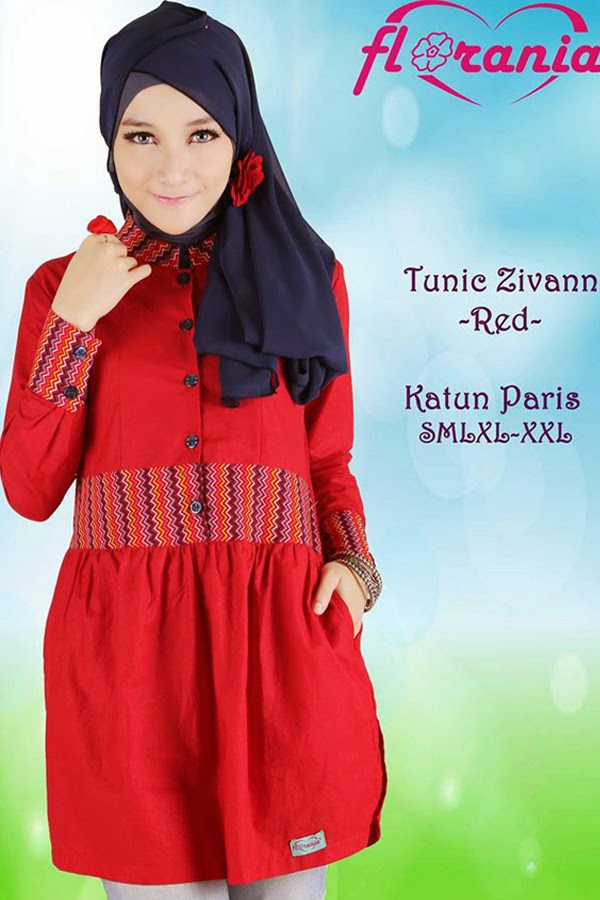 Florania Tunic Zivanni Red