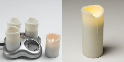 rechargeable outdoor candles design