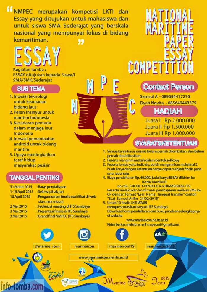 National Maritime Paper and Esay Competition (NMPEC) | WanBlog