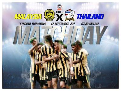 Live Streaming Thailand vs Malaysia Akhir B-18 AFF 17 September 2017