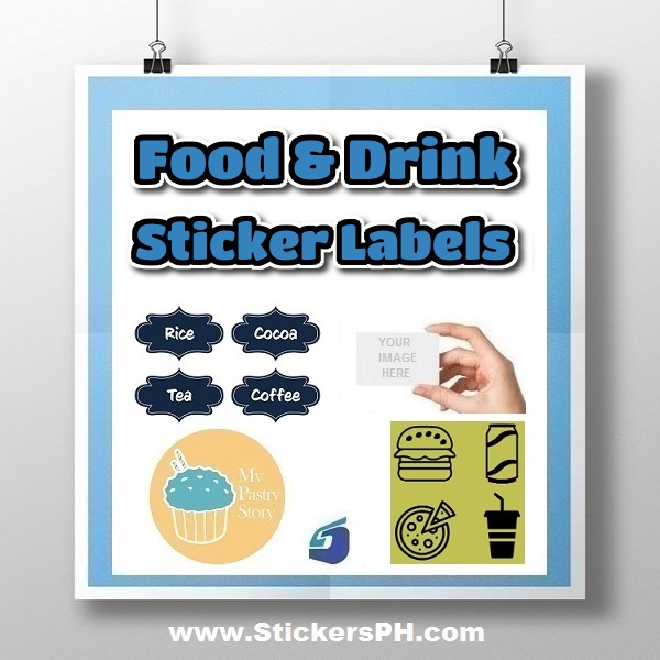 Food & Drink Sticker Labels