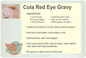 Cola Red Eye Gravy