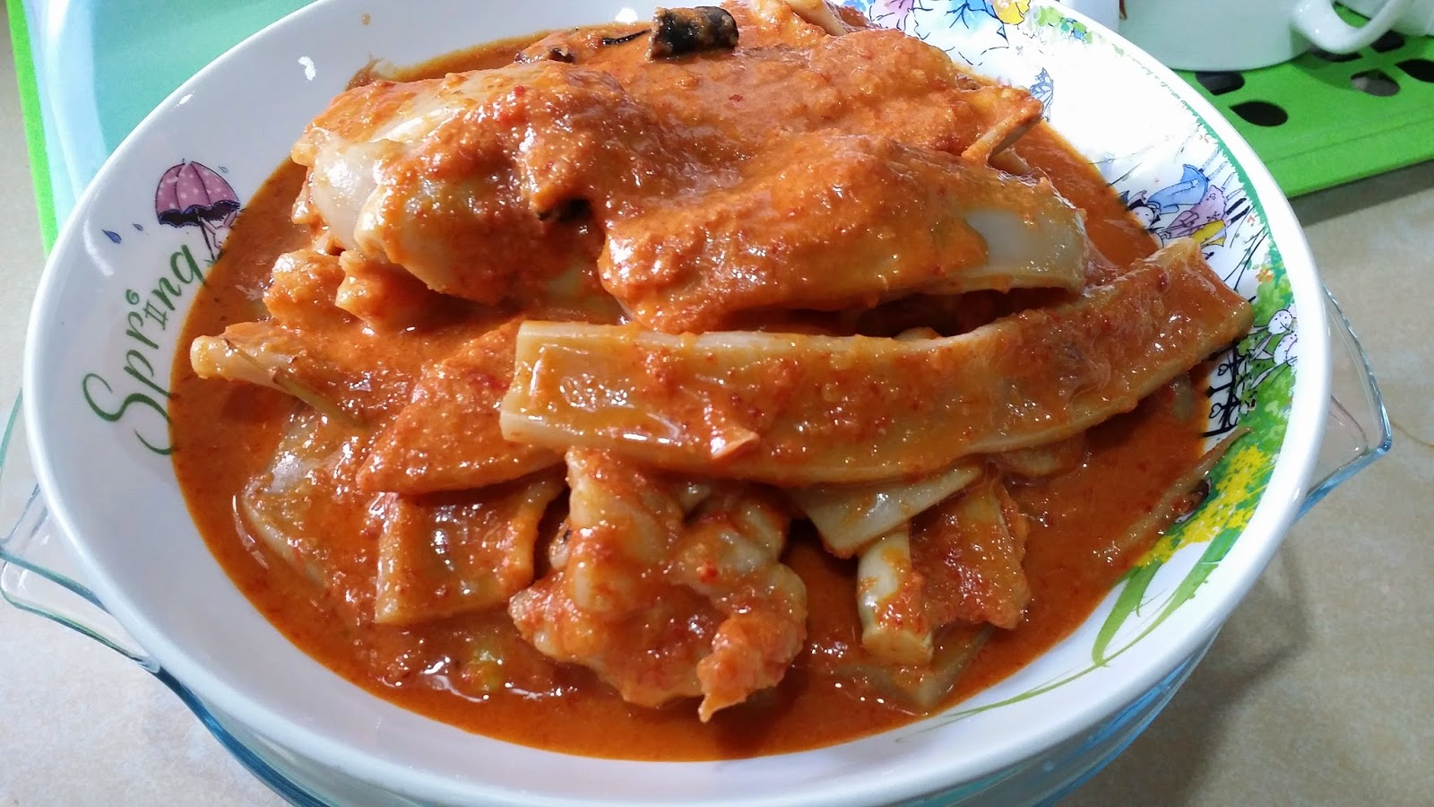 ZULFAZA LOVES COOKING: Sambal tumis sotong kembang