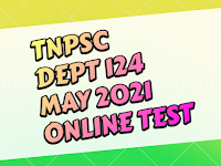 TNPSC-DEPT-124-15-DEPARTMENTAL EXAM - A.T CODE 124 - ONLINE TEST - MAY 2021 - QUESTION 41-60