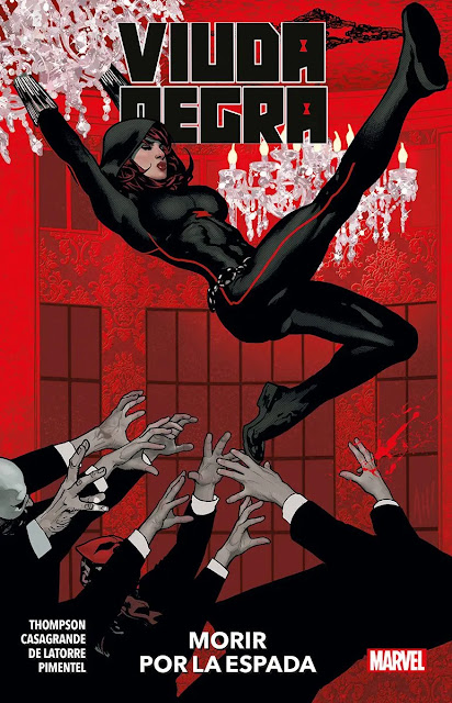 Review del cómic Viuda Negra Vol.3 Morir por la espada de Kelly Thompson - Panini