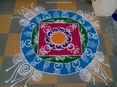 Multi Circle Rangolis