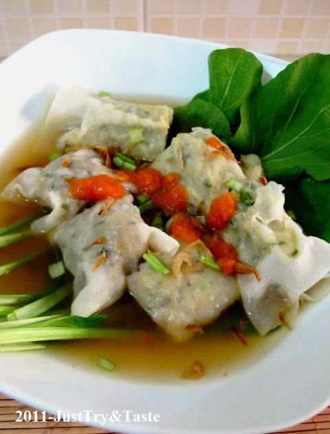  Resep  Pangsit Kuah Isi  Daging Ayam Sayuran Just  Try  