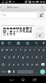 papan alphabet keyboard L Emoji Android