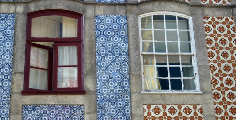 Azulejos w Porto / Les azulejos de Porto