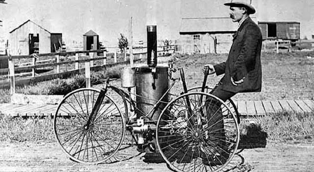 1884 callihan's steam tricycle