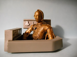 figura oficial de star wars droide C3-PO