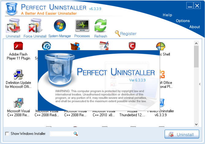 Perfect Uninstaller v6.3.3.9 - Descargar Gratis