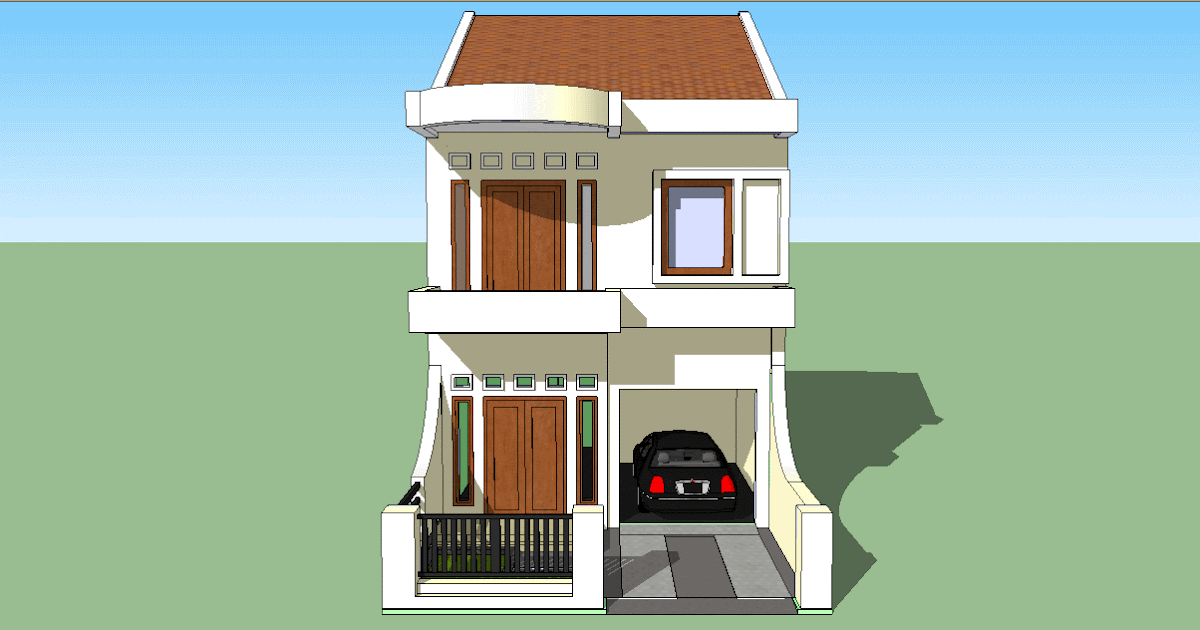  Sketsa Sederhana  Rumah Minimalis