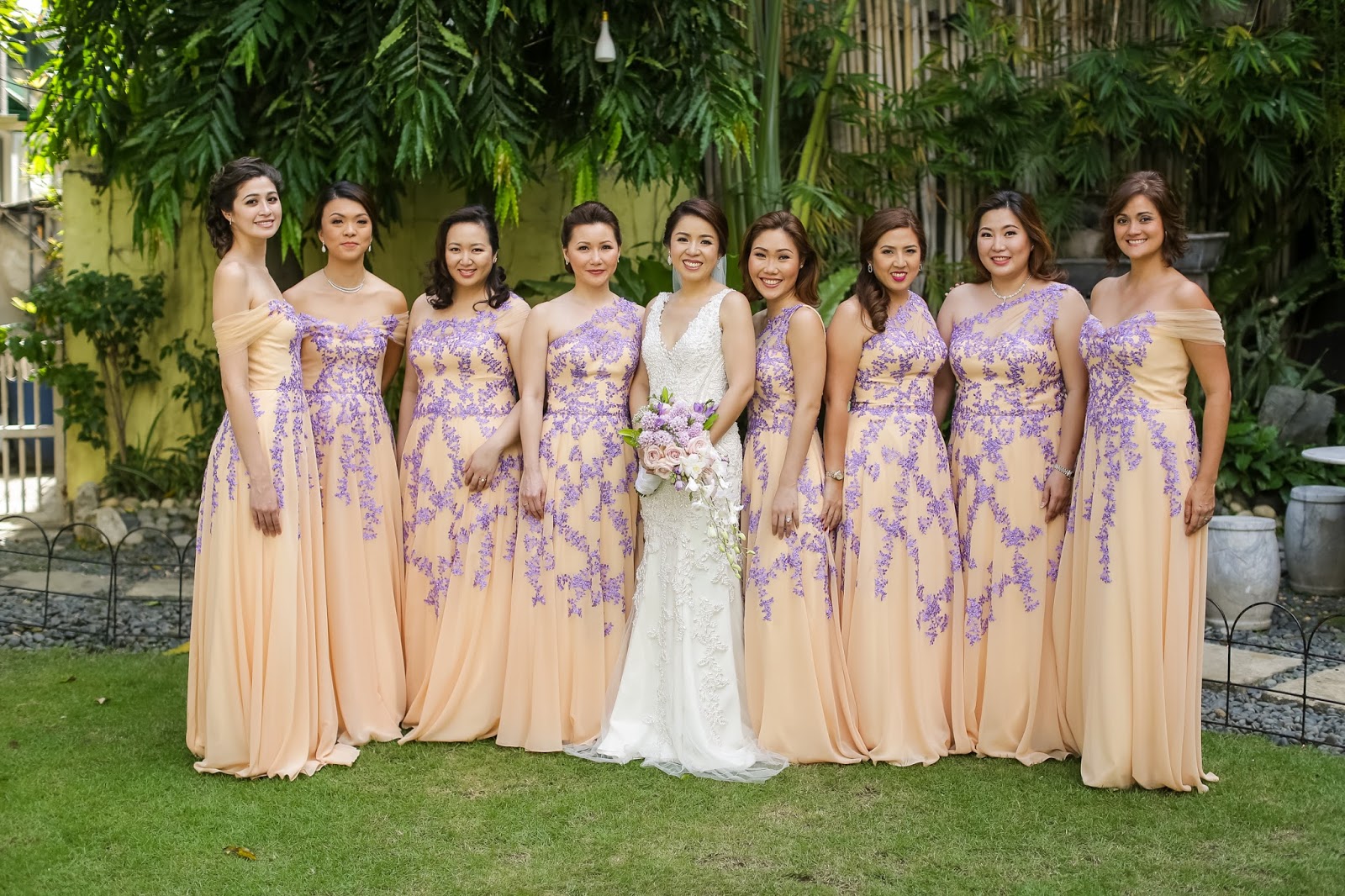 The Twisted Wedding Planner: Wedding Gown and Entourage Gowns Designer