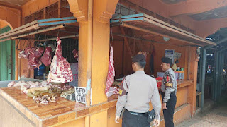 Kabid Humas Polda Jabar : Polisi  Patroli ke Pasar Ciamis Cegah Kecurangan Penimbunan Bahan Pokok