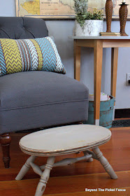 Footstool Makeover