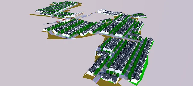 Gambar Site Plan Taman